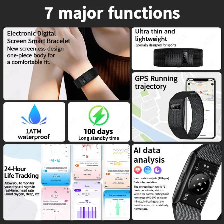 LIGE%20New%20Men's%20Digital%20Smart%20Watch%20With%2024-Hour%20Heart%20Rate%20Monitor%20AI%20Health%20Tracker%20Incoming%20Call%20Notifications%20Smart%20Bracelet%20-%20Image%202