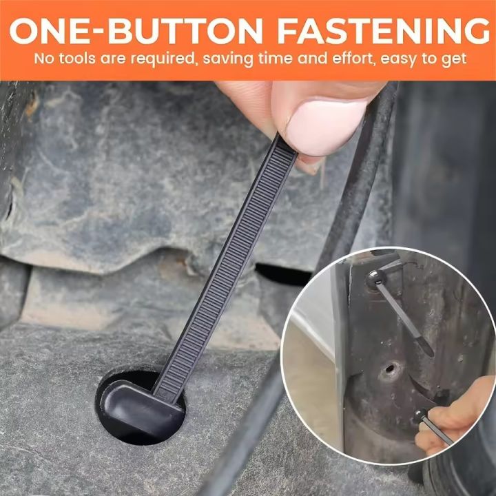 Self-locking%20Nylon%20Cable%20Tie%20Multi-Purpose%20Car%20Fender%20Engine%20Guards%20Underbody%20Panel%20Retainer%20Strap%20Set%20Screw%20Replacement%20Clips%20-%20Image%202