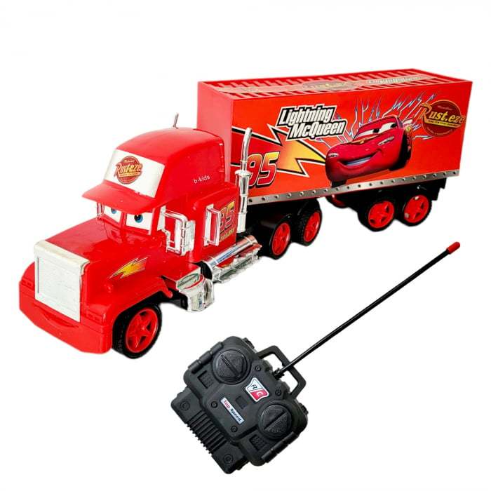 Lightning%20McQueen%20RC%20Truck%20%E2%80%93%20Remote%20Control%20Super%20Truck%20with%20Rusteze%20Container,%20Rechargeable%20Mack%20Trailer%20Car%20Toy%20for%20Kids%20-%20Image%202