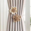 Flower Curtain Tie Rope Backs Holdbacks Buckle Clips Accessory Rods Accessoires Hook Holder Home Decorations. 