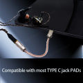 GraveAudio DA06 CX31993 HiFi USB DAC Type C To 3.5mm Headphone Amplifier Audio Decoder IEM AMP Mobile Phone Adapter. 