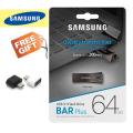 Bar Plus Flash drive samsung 100GB/64GB/32GB/16GB/8GB USB Metal Body High Speed Flash Memory Stick Pen Drive. 