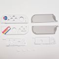 DIY Repair Kit For Switch Oled Replacement Shell Cover SL SR Buttons for Switch NS Joy Con Controller Housing Case Accessories. 