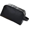 Large PU Toiletry Bag Waterproof Makeup Organizer Travel Cosmetic Case Portable Storage for Bathroom Essentials.