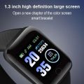 116 Plus Smart Watch Men Women Fitness Tracker Smartband Heart Rate Blood Pressure Monitor Smart Bracelet Wristband Smartwatch. 