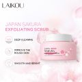 Laikou Japan Sakura Exfoliating Deep Cleansing Face & Body Scrub- 100g. 