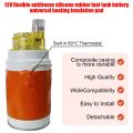 12V Diesel Fuel Filter Heater Pad with Thermostat Car Fuel Tank Antifreeze Oil Pipe Heating Silicone Heating Pad Ring Mat.