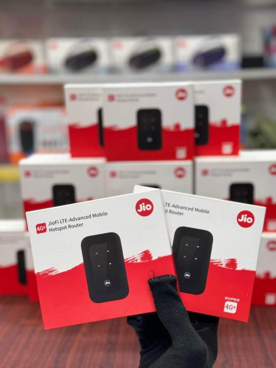 JIO 4G LTE Mobile WiFi Hotspot Portable Router MF680s-2100mAh Battery