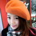 Beret beret hat (adult)💥Thai stock💥Solid French spring and winter beret plain color. 