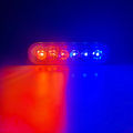 Flashing Grille Emergency 6LED Warn Police Lights For Car TRUCK Strobe Led Light 12V 24V. 