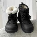 Designer Men Cotton Boots Winter Ankle Snow Boots Outdoor Non-slip Waterproof High Top Mens Casual Shoes Plush Warm Work Boots. 