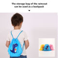 1-10 Years Old Children Raincoat Kids Boys Girls Waterproof Jumpsuit Hooded One-Piece Cartoon Dinosaur Baby Rainwear And Pants.