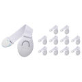 1/10pcs Baby Safety Lock Adhesive Child Safety Strap Locks Versatile Kids Proof for Cupboards Door Window Refrigerator. 