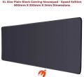 Xl PLAIN BLACK MOUSE PAD. 