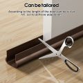 2/1Pcs PVC Flexible Door Bottom Sealing Strip Under Door Draft Stopper Sealing Strip OundProof Gasket Weatherstrip Draft Guard. 