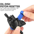 Portable Bicycle Brake Pad Spreader Tool 360° Rotatable Bike Oil Disc Piston Reset Hydraulic Brake Caliper Piston Extension. 