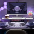 Extremely gaming mouse pad laptop pad oversized office desk mat dark wind non-slip lock edge thickened soft mats. 