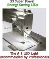 COB LED Sewing Machine Light Kit Portable Work Light LED Light Flexible Gooseneck Lamp with 4W 130lm/W 120 Beam Angle Magnetic Mounting Base Desk Lamps for Quilting Work Sewing Machine Table Lathe. 