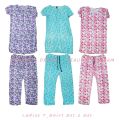 Woman Summer Wear Printed T-shirt and Trouser Set - Fashionable and Comfortable for All Seasons. 