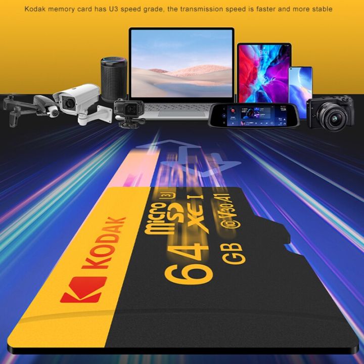 KODAK%20Memory%20Card%20512GB%20256GB%20Micro%20SD%20UP%20TO%20100MB/s%20Class10%20U3%2032GB%2064GB%20128GB%20TF%20Card%20HD%20For%20USB%20Card%20Reader%20Adapter%20Microsd%20-%20Image%204