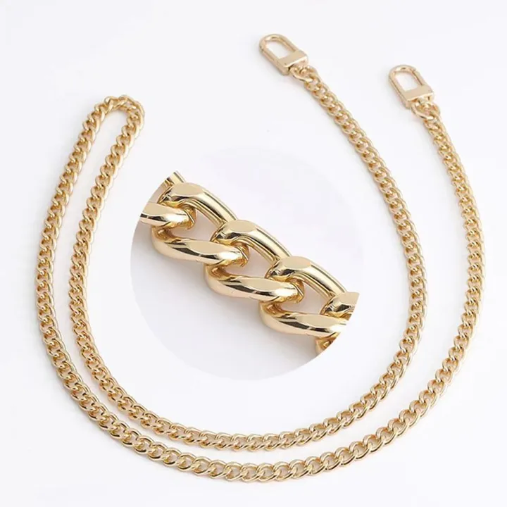 40/60/90/120cm%20Handbag%20Metal%20Chains%20DIY%20Purse%20Chain%20With%20Buckles%20Shoulder%20Bags%20Straps%20Handbag%20Handles%20Bag%20Parts%20Gold%20Chain%20-%20Image%205