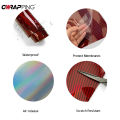 Red Series Car Sticker Vinyl Wrap for Motorcycle Vinyls High Glossy PET Adhesive Vinyl Carbon Fiber Christmas Car Wrapping Film. 