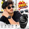 Men's Sports Watches Alarm Clock Multifunction Men LED Digital Watch Waterproof Fitness Sport Electronic Watch for Male Clock. 