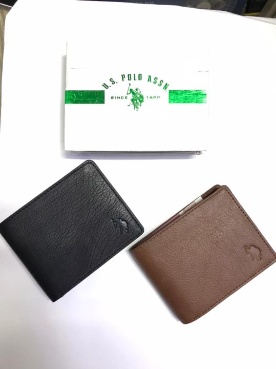 U S Polo ASSN leather wallet