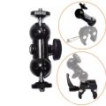 Super Clamp with 360° Mini Ball Head Quick Release Clamp Bracket Tripod Mount 1/4 Screw Clip for DSLR Camera  13 12 11. 