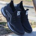 Men Shoes Slip on Fashion Yez Sneakers Male Sport Running Shoes Breathable Training Walking Tennis Sport Shoes. 