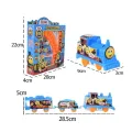 2023 New Children's Electric Cute Small Train Stall Toy Children's Puzzle Assembled Track Toy Car Set Toy For Children Gift. 
