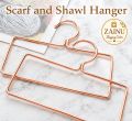 Pack of two fashion Rectangular iron Scarf, Pents And Shawl display Hanger Hijab Hanger Closet organizer. 
