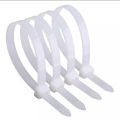 Cable tie white clip Nylon cable tie wire zip ties self locking 8 inch (100 piece packet). 