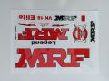 New 3D 2024 Latest MRF Legend Red Edition Top Quality Cricket Bat Sticker For Professional Players. 