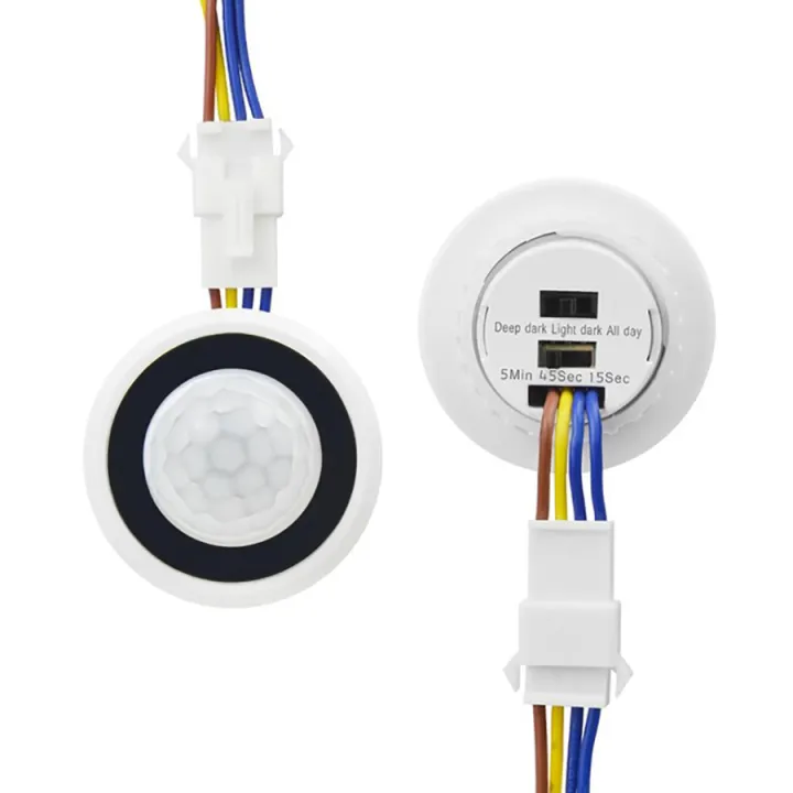 Motion Sensor Light Switch Auto On/Off Adjustable Sensor Switch AC 100 ...