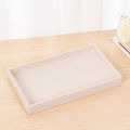 Luxury Minimalist Jewelry Tray with Velvet Fabric Rings Earrings Necklace Bracelet Home Drawers Divided Jewelry Storage Box. 