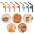 1Pcs Reusable Silicone Children Drinking Water Straw Baby Infant Feeding Straw Dishes Supplies Baby Accessories. 