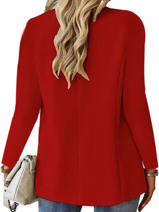 Autumn%20long-sleeved%20solid%20colour%20cardigan%20one-button%20small%20suit%20jacket%20for%20women%20-%20Image%206