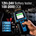 Car Battery Tester 24V 12V Load Tester, TOPDON BT200 100-2000CCA Automotive Alternator Tester Digital Auto Battery Analyzer Charging Cranking System Tester for Car Truck Motorcycle ATV SUV Boat Yacht. 
