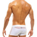 Men's Swim Trunks Beach Pants Surfing Bathing Suit Surfboard  Mesh Transparent Swimwear Pad Push-up Swimming Swimsuits. 