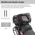 Rhinowalk Motorcycle Bag 45L Waterproof PVC Tail Saddle Bag Durable Dry Luggage Outdoor Bag Motorbike Rear Seat Bag Accessory. 