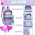 Meetbelify Backpack for Girls School Bag Aesthetic Backpack for Elementary Student Teen Girls. 