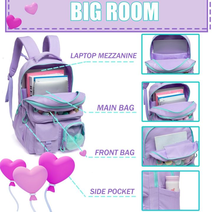 Meetbelify%20Backpack%20for%20Girls%20School%20Bag%20Aesthetic%20Backpack%20for%20Elementary%20Student%20Teen%20Girls%20-%20Image%203