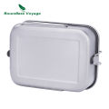 Boundless Voyage Titanium Bento with Lid & Handle Leak Proof Lunch Box Container Ultralight Outdoor Camping Cookware Ti2081C-83C. 