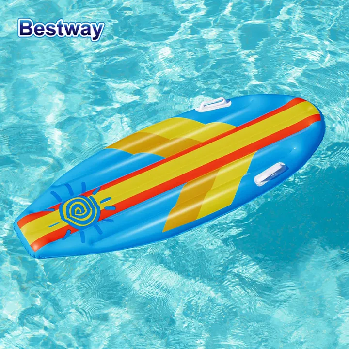 Bestway%2042046%20Water%20Surfboard,%20Inflatable%20Pontoon%20Paddleboard,%20Water%20Play%20Pontoon,%20Pool%20Ride%20Pontoon%20Row%20-%20Image%205