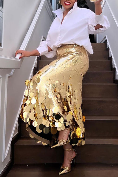 Women's%20Plus%20Size%20Formal%20Skirts%20Elegant%20Gold%20Long%20Sequin%20Party%20Club%20Evening%20High%20Waist%20Skirts%20Female%20Casual%20Cocktail%20Skirts%20-%20Image%202
