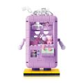 342PCS Taro Puree Bingbing Amusement Park Claw Mini Bricks Building Blocks Set with Accessories for Adults and Teens with Box. 