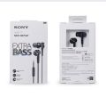 SONY MDR-XB75AP EXTRA BASS STEREO HEADPHONES 3.5mm jack wired Premium Earphones. 
