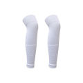 Adult Leg Warmers Elastic Soccer Shin Guard Calf Socks Over Knee Men Sports Compression Protection Long Sleeve Training Socks. 