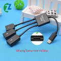 Type C USB hub expander OTG adapter for smartphone tablets 3 in 1 4 in 1. 